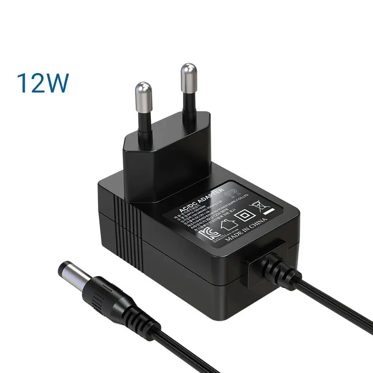 12V 1A kc ပါဝါ adapter