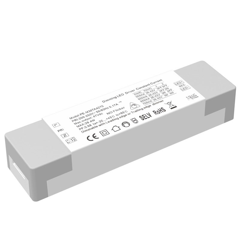 30W Constant Current Triac Dimmable LED Driver ကို ခေတ်မီအလင်းရောင်ဖြေရှင်းချက်များအတွက် မရှိမဖြစ်လိုအပ်သောအရာ