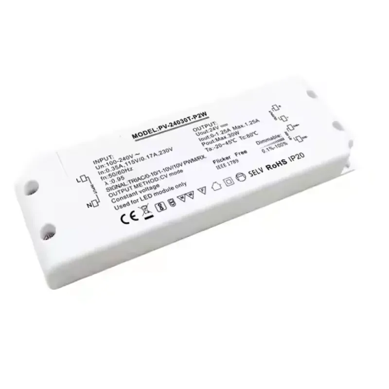 30W Constant Voltage Triac Dimming LED Driver သည် အဘယ်ကြောင့် ခေတ်မီအလင်းရောင်ဖြေရှင်းနည်းများအတွက် အကောင်းဆုံးရွေးချယ်မှုဖြစ်သနည်း။