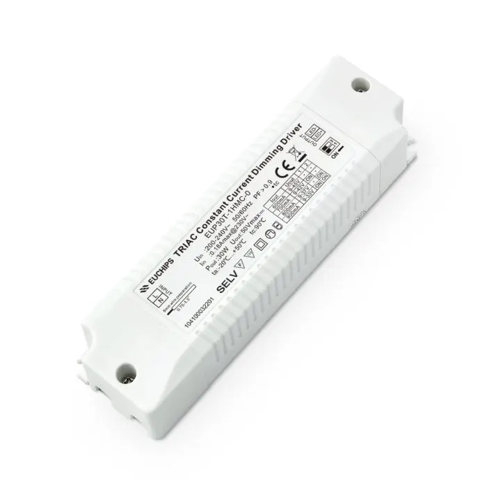30W Triac မှိန်မှိန် LED Driver စဉ်ဆက်မပြတ် လက်ရှိ