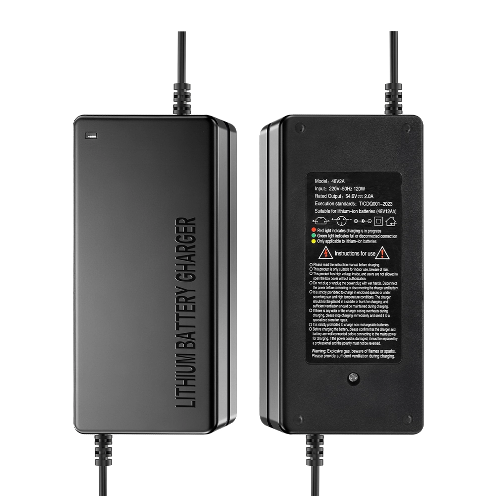 48V 120W Lithium ဘက်ထရီအားသွင်းကိရိယာ